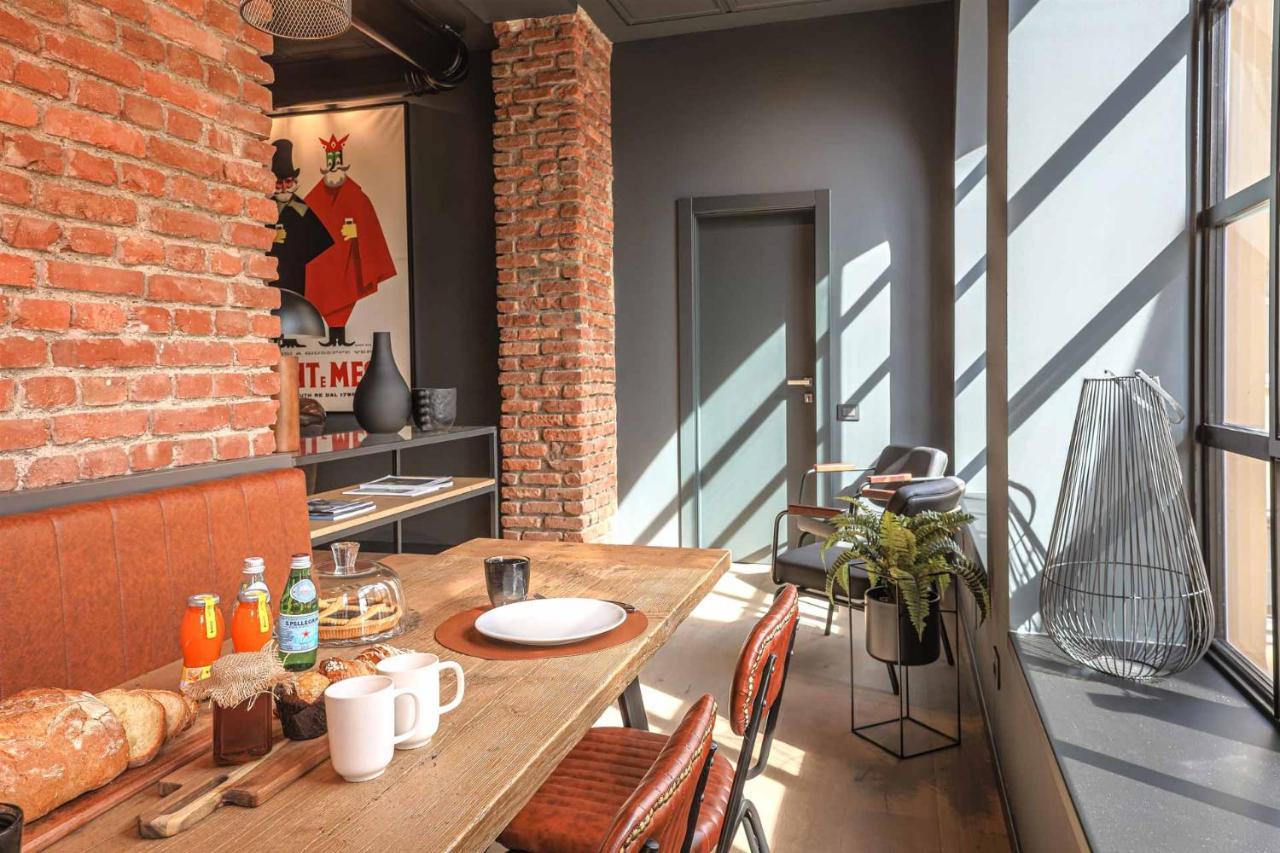 Апартаменты Ar Prestige Penthouse - Tribeca Loft Бергамо Экстерьер фото