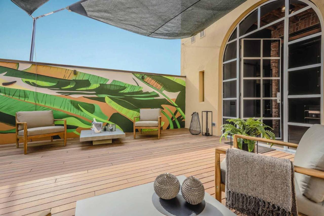 Апартаменты Ar Prestige Penthouse - Tribeca Loft Бергамо Экстерьер фото