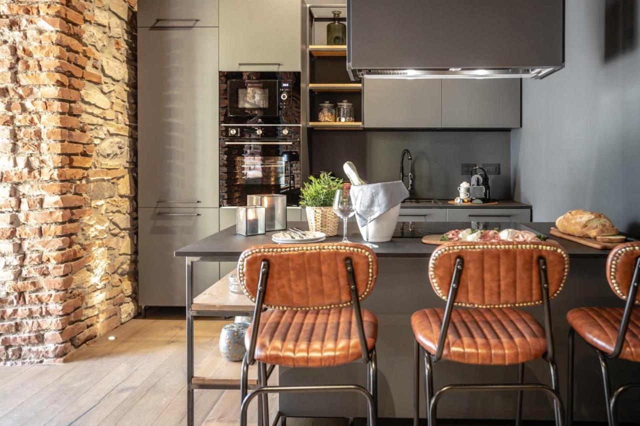 Апартаменты Ar Prestige Penthouse - Tribeca Loft Бергамо Экстерьер фото
