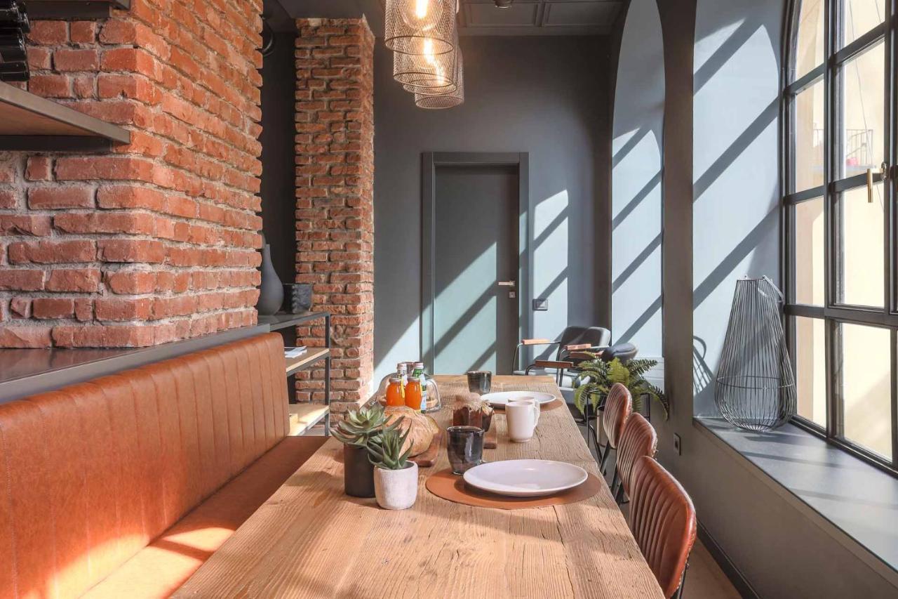 Апартаменты Ar Prestige Penthouse - Tribeca Loft Бергамо Экстерьер фото