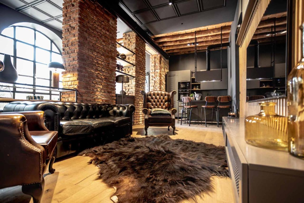 Апартаменты Ar Prestige Penthouse - Tribeca Loft Бергамо Экстерьер фото